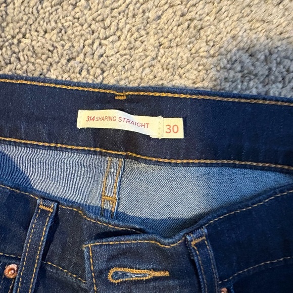 Dark Blue Denim Jeans - Picture 4 of 4